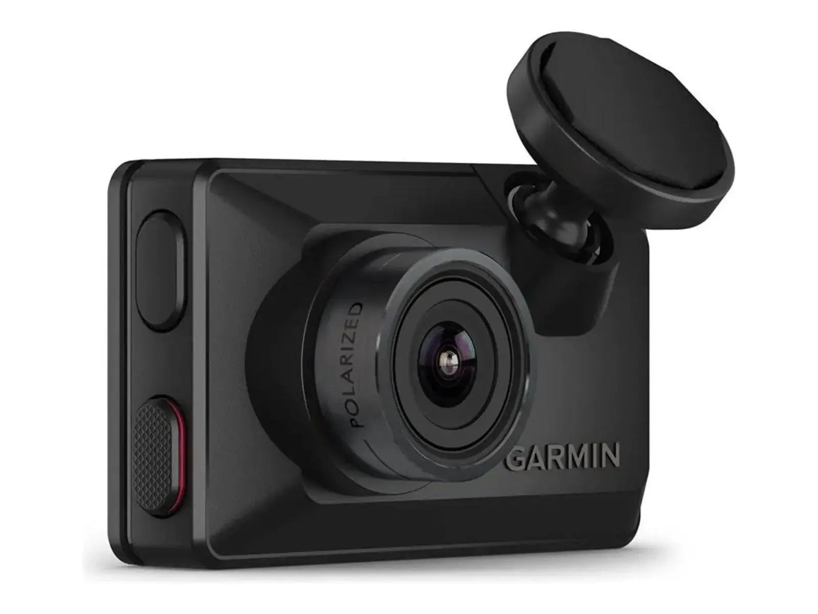 Garmin Dash Cam X310 kompakt bilkamera med 4K-opptak montert på frontruten