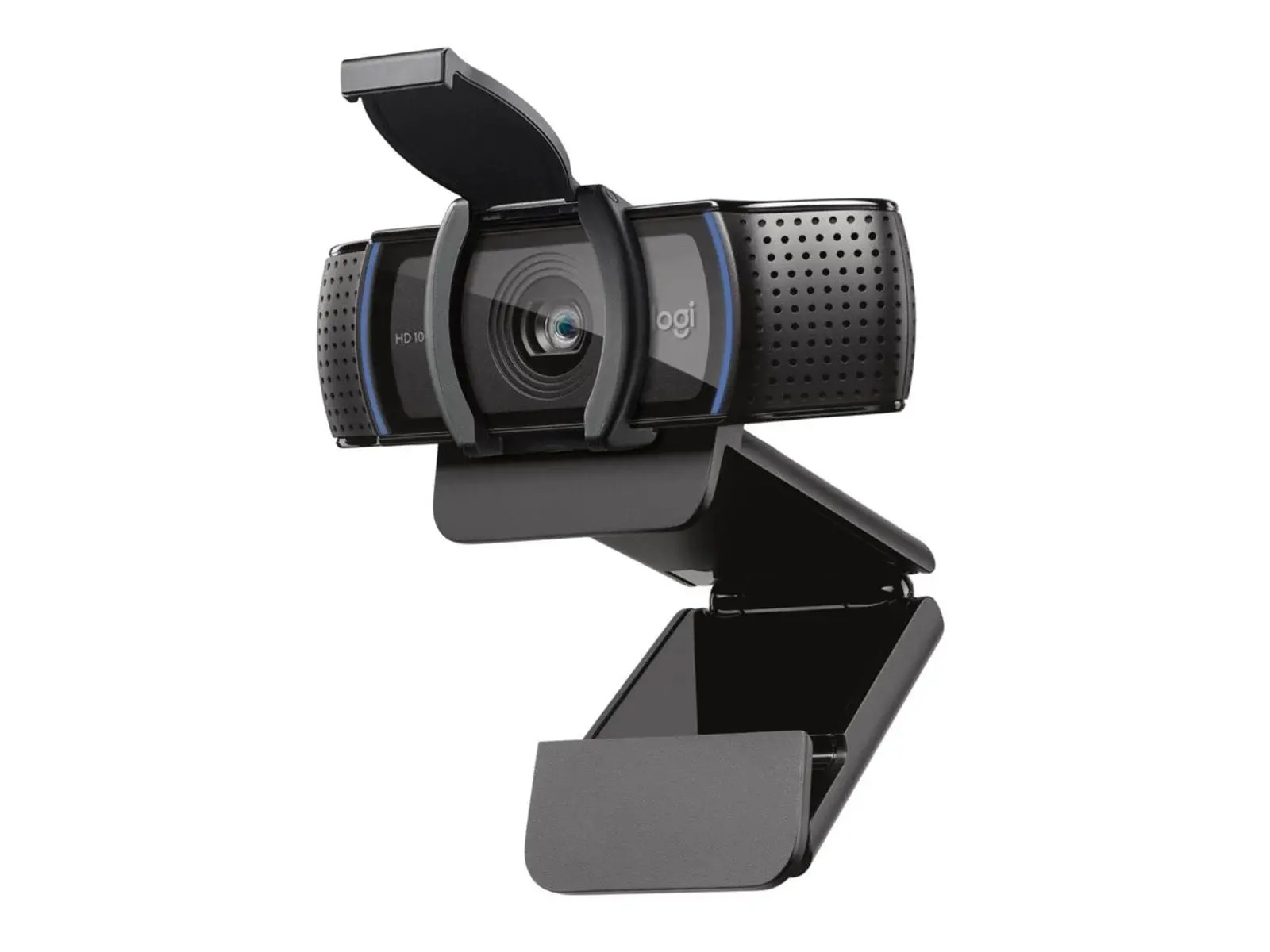 Logitech C920S Pro HD webkamera med innebygd personverndeksel sett forfra