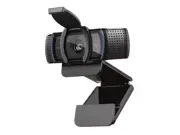 Logitech C920S Pro HD webkamera med innebygd personverndeksel sett forfra
